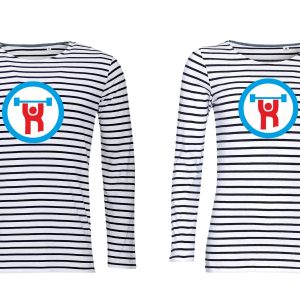 Kunnonsali - pitkähihainen raitapaita