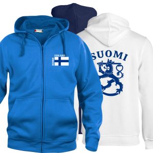 Suomi Leijona - vetoketjuhuppari