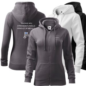 AUVO - naisten vetoketjuhuppari