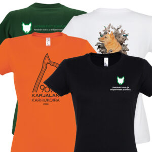 Suomen Pystykorvajärjestö - naisten t-paita
