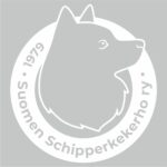 Pyöreä logo, valkoinen